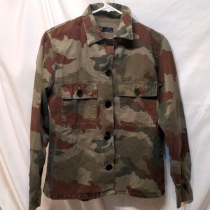 Zara trf Collection camo jacket size small